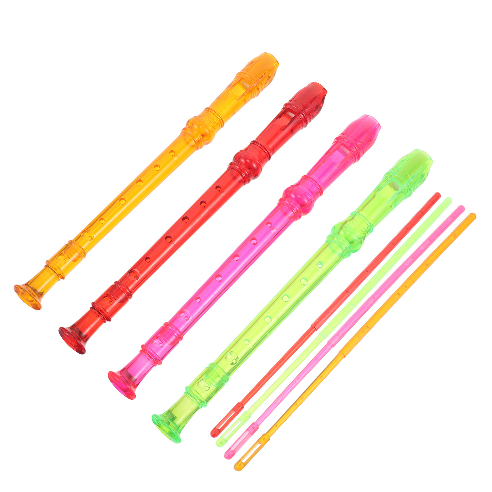4Pcs Transparent Soprano Recor - đánh giá và giá Soprano Recorder Plastic